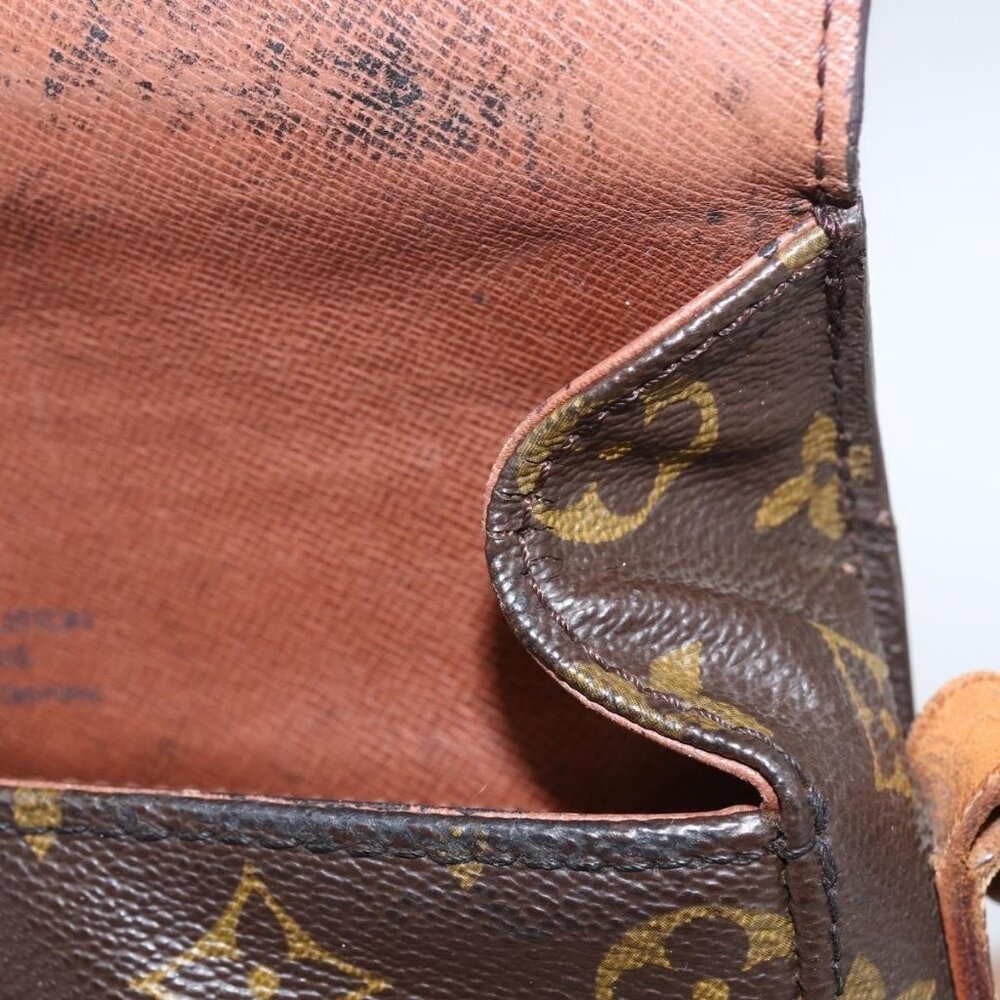 Authentic LOUIS VUITTON Monogram Saint Cloud MM Shoulder Bag M51243 LV - Picture 16 of 16